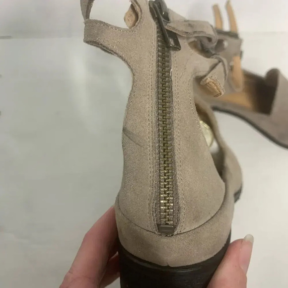 Free People Suede ankle strap flat size 36 - Picture 5 of 11